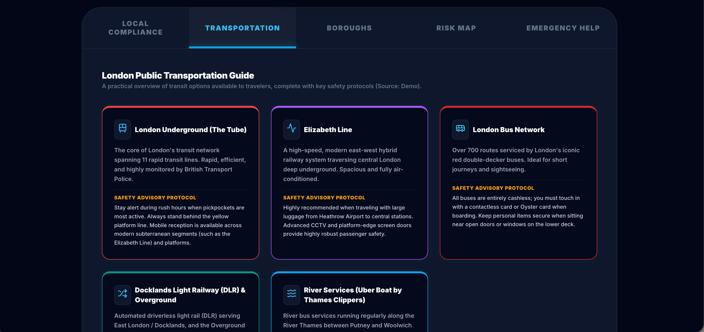 Transportation module